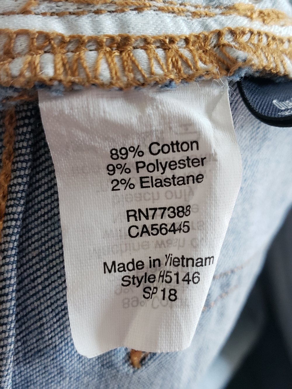 J. Crew Mid Rise Blue Jeans - Classic Washed Denim - Picture 5 of 5